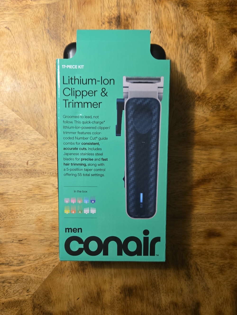 Conair Men Lithium-Ion Hair Clipper/Trimmer